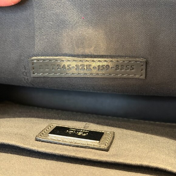 Fendi Python Demi Jour -- Multicolor Python & Fuschia Leather Bag - Picture 16 of 16